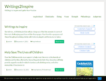 Tablet Screenshot of inspiration.worldonedigital.com
